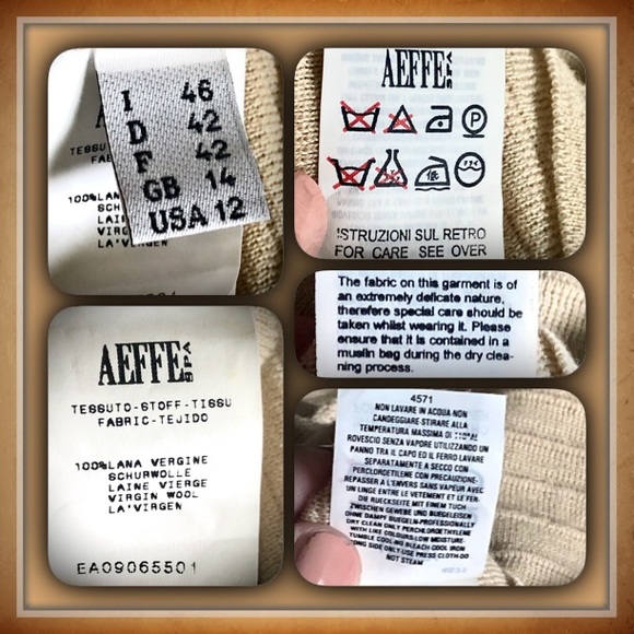 Vintage ⭐️🐻 MOSCHINO 🐻⭐️ Virgin Wool Velvet 3D Flower Tank Top Shirt ITALY❣️ - Picture 13 of 14